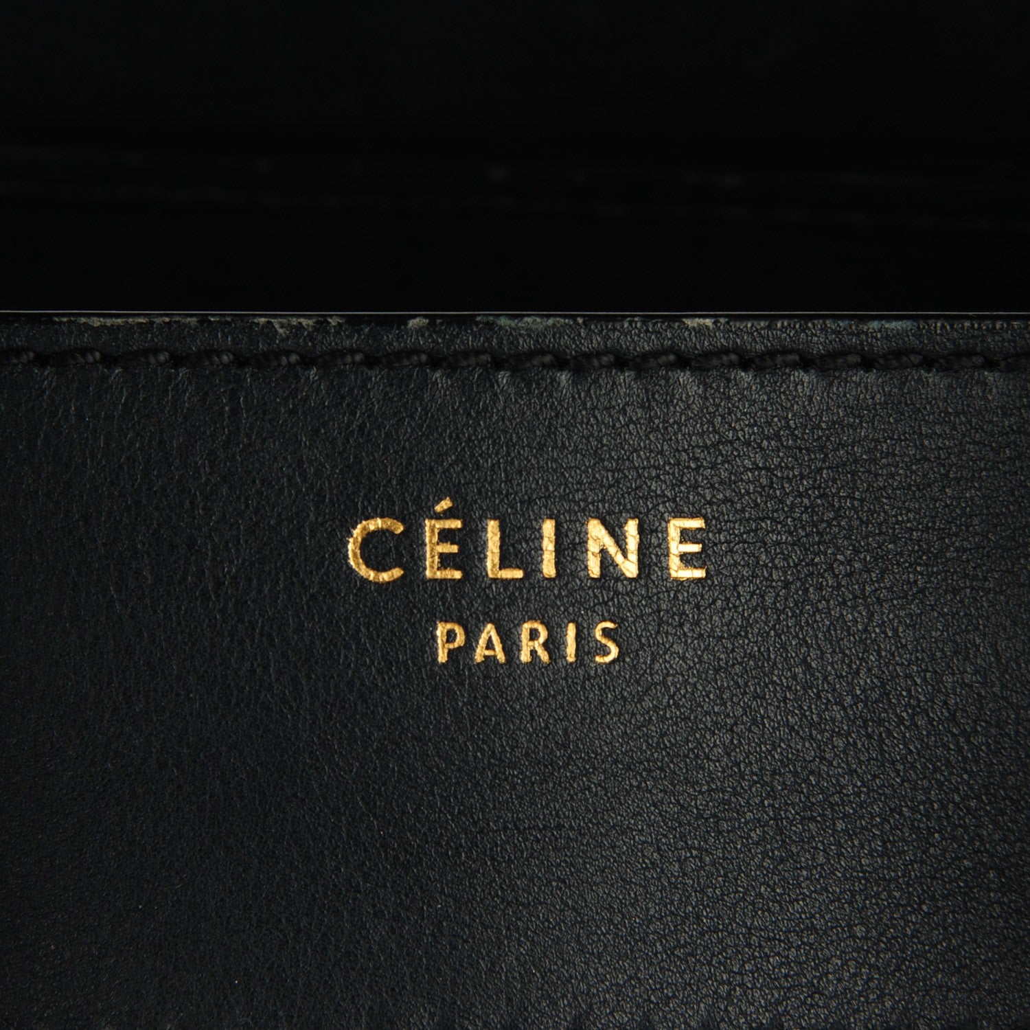Celine Smooth Calfskin Mini Luggage Navy 5 of 8