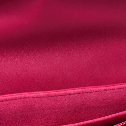 Louis Vuitton Calfskin LV New Wave Chain Bag Rose Freesia 9 of 9