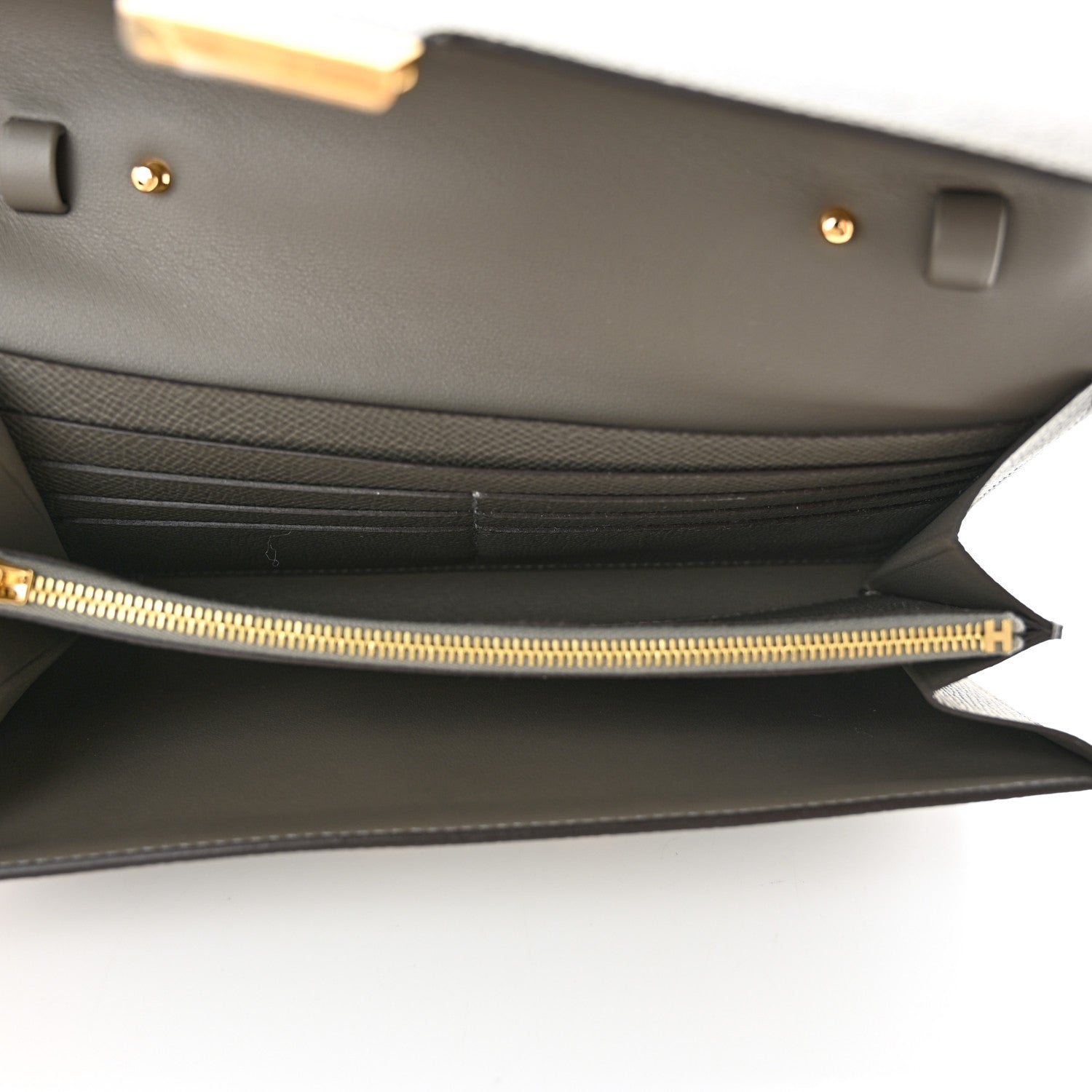 Hermes Epsom Constance Long To Go Wallet Gris Meyer 5 of 11