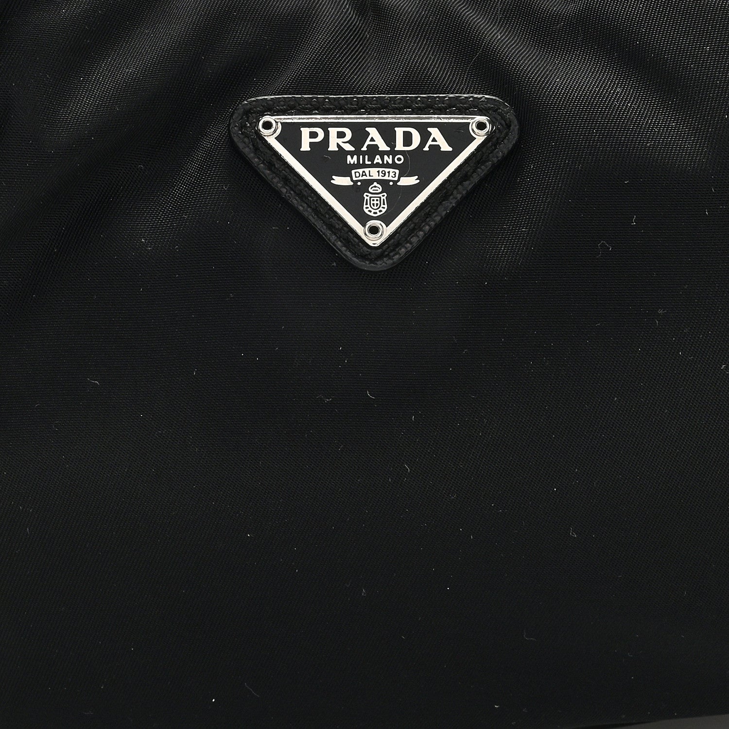 Prada Tessuto Nylon Saffiano Re-Edition 2006 Shoulder Bag Black 8 of 10