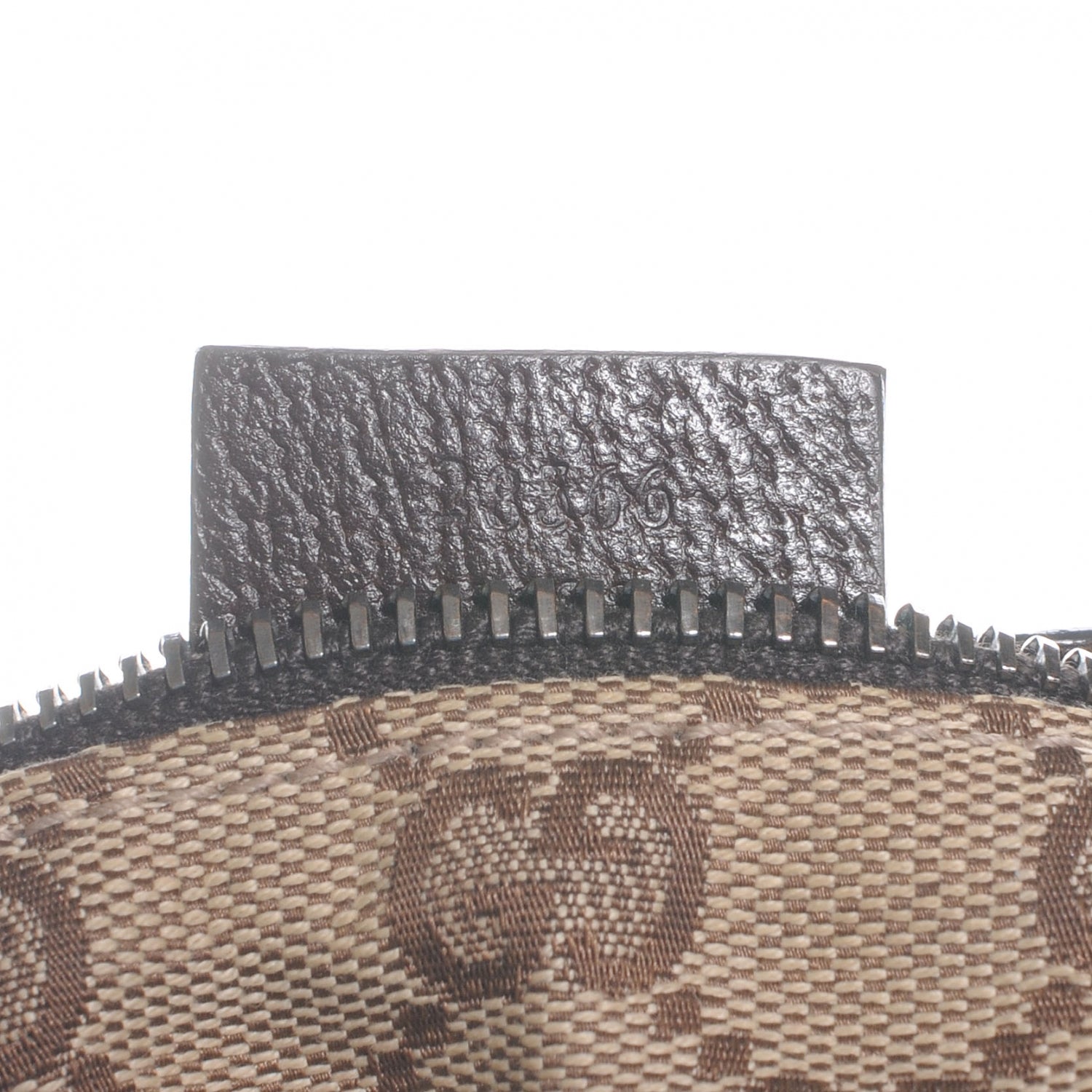 Gucci GG Monogram Web Double Pocket Belt Bag Ebony 8 of 8