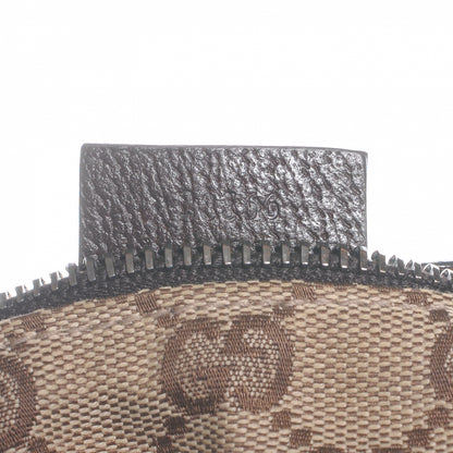 Gucci GG Monogram Web Double Pocket Belt Bag Ebony 8 of 8