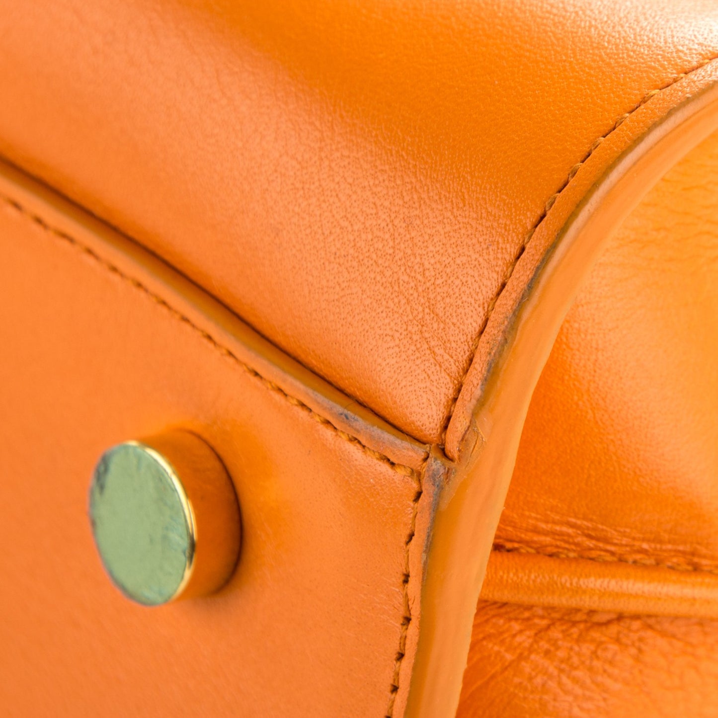Calfskin Small Sac De Jour Mandarine