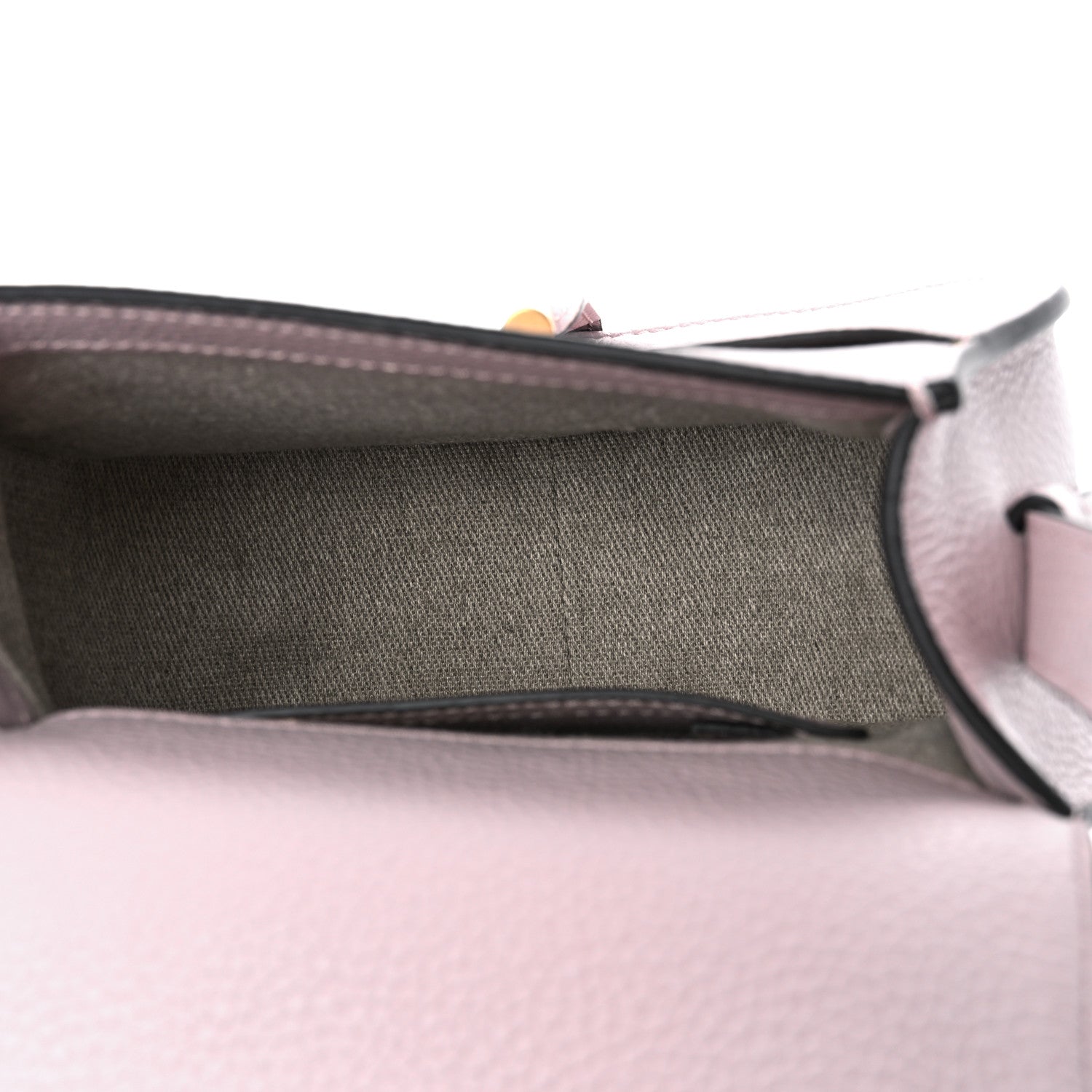 Chloe Grained Calfskin Small Marcie Saddle Bag Misty Lavender 5 of 9