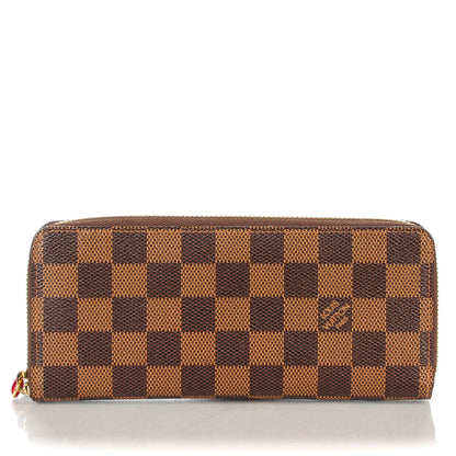 Louis Vuitton Damier Ebene Clemence Wallet 1 of 7