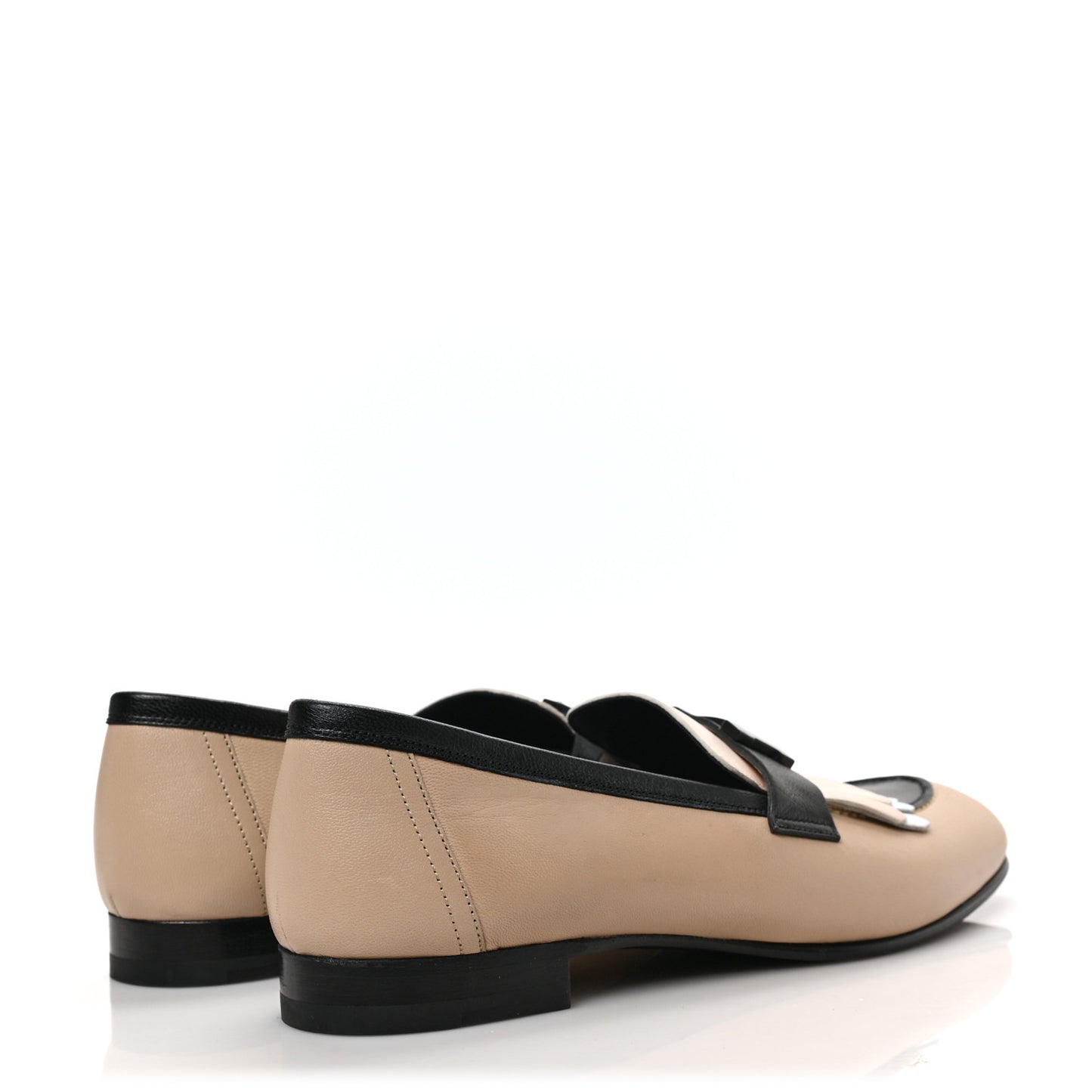 Goatskin Womens Royal Loafers 39.5 Multicolor