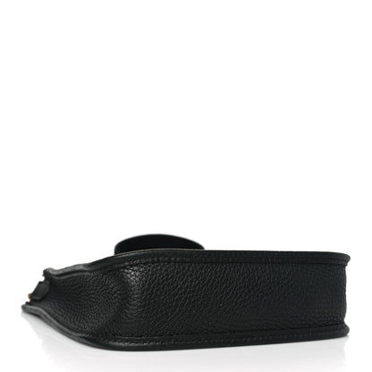 Hermes Taurillon Clemence Evelyne TPM Black 4 of 11
