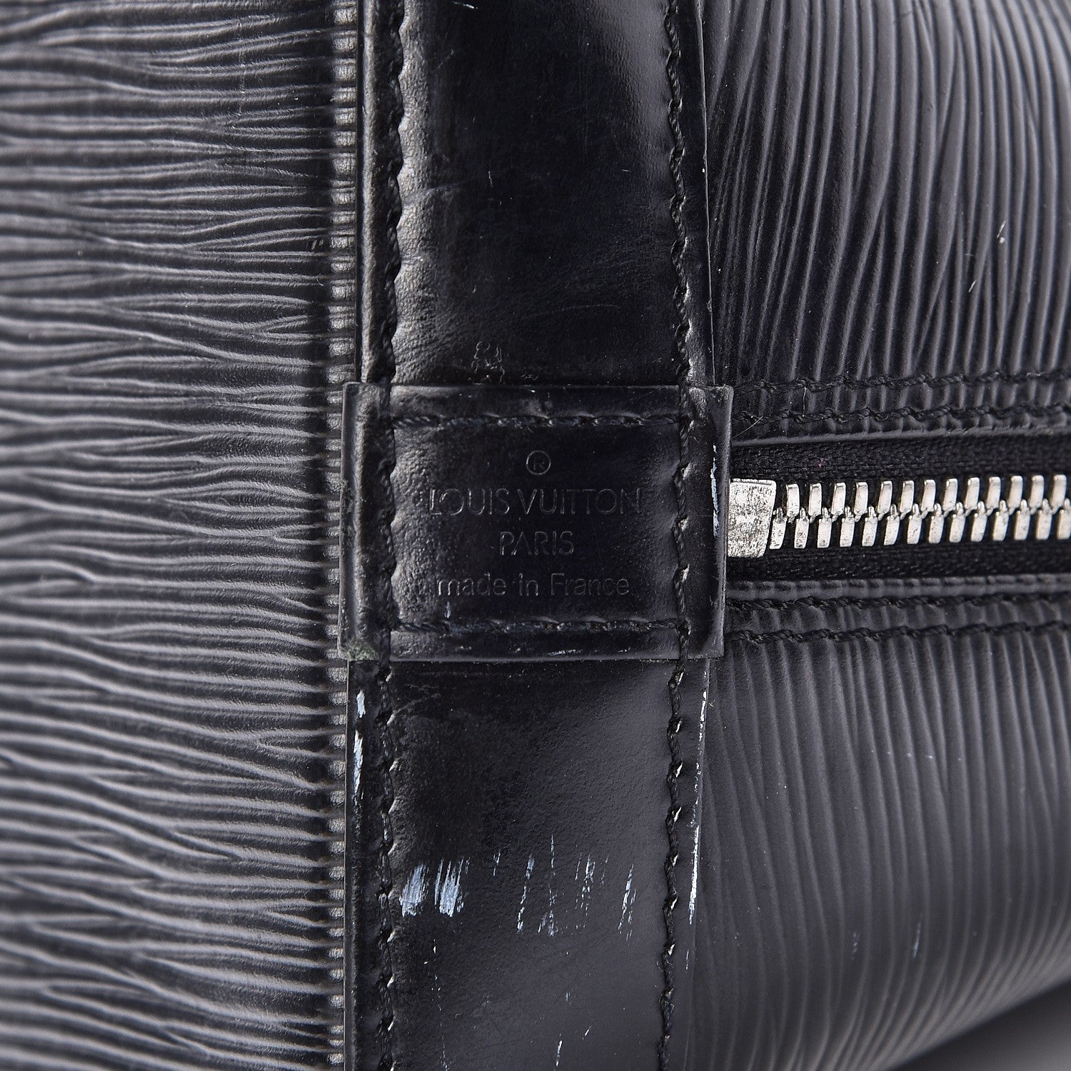 Louis Vuitton Epi Alma PM Black 6 of 8