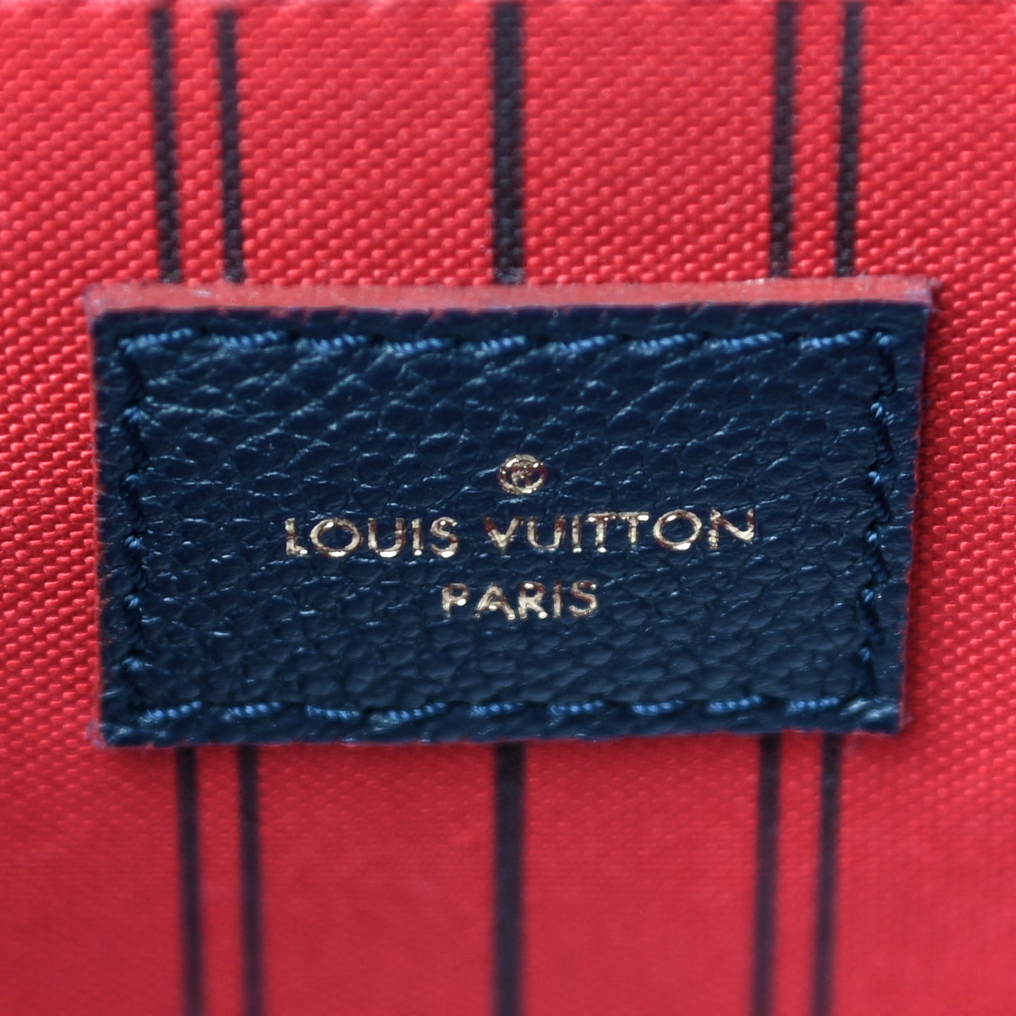 Empreinte Pochette Metis Marine Rouge