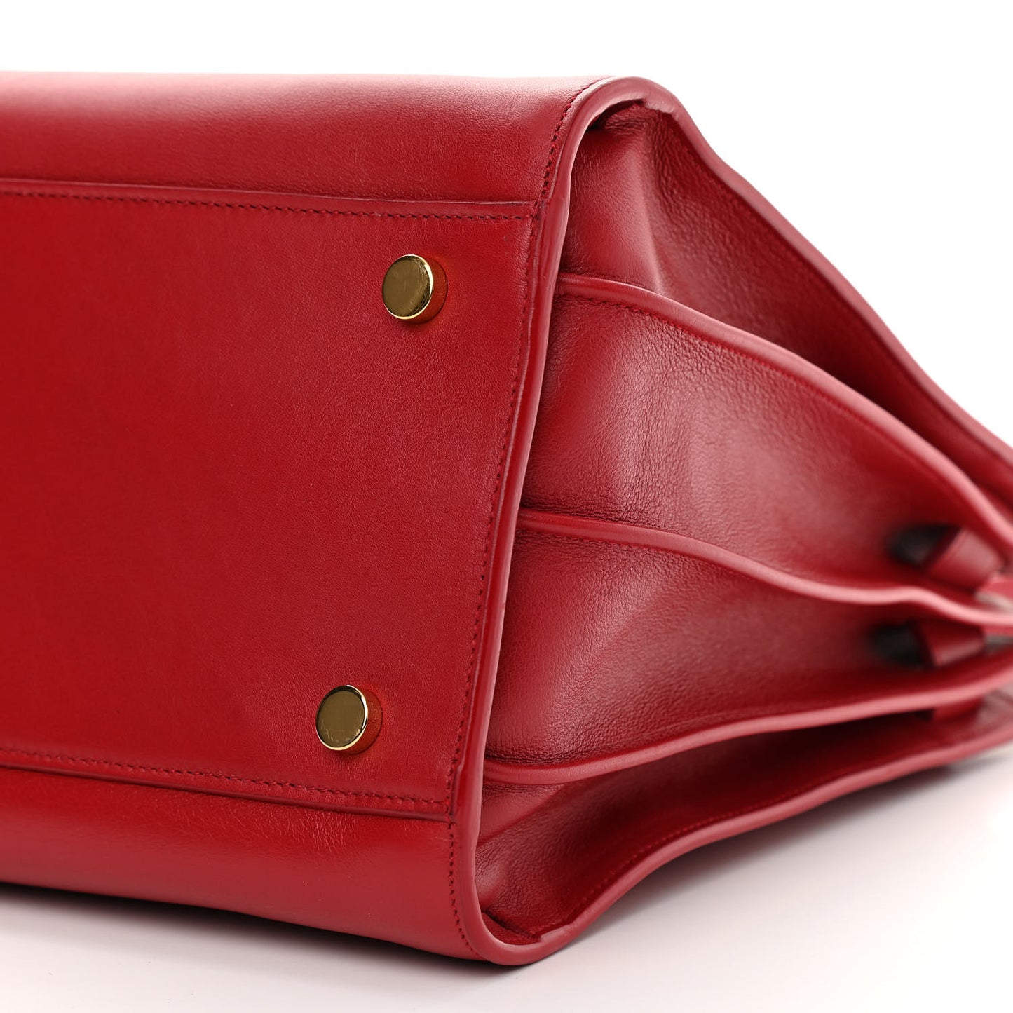 Calfskin Small Sac De Jour Lipstick Red