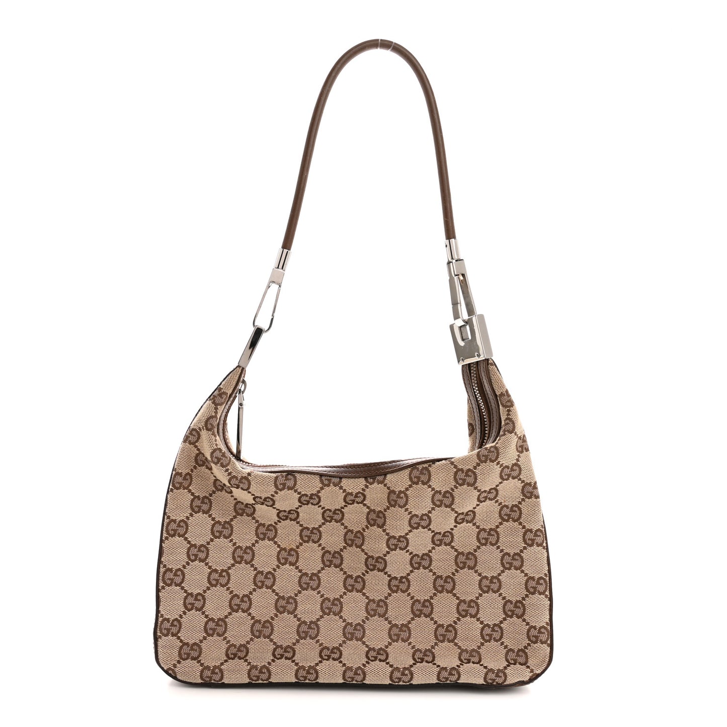 Monogram GG Small Clasp Hobo Brown