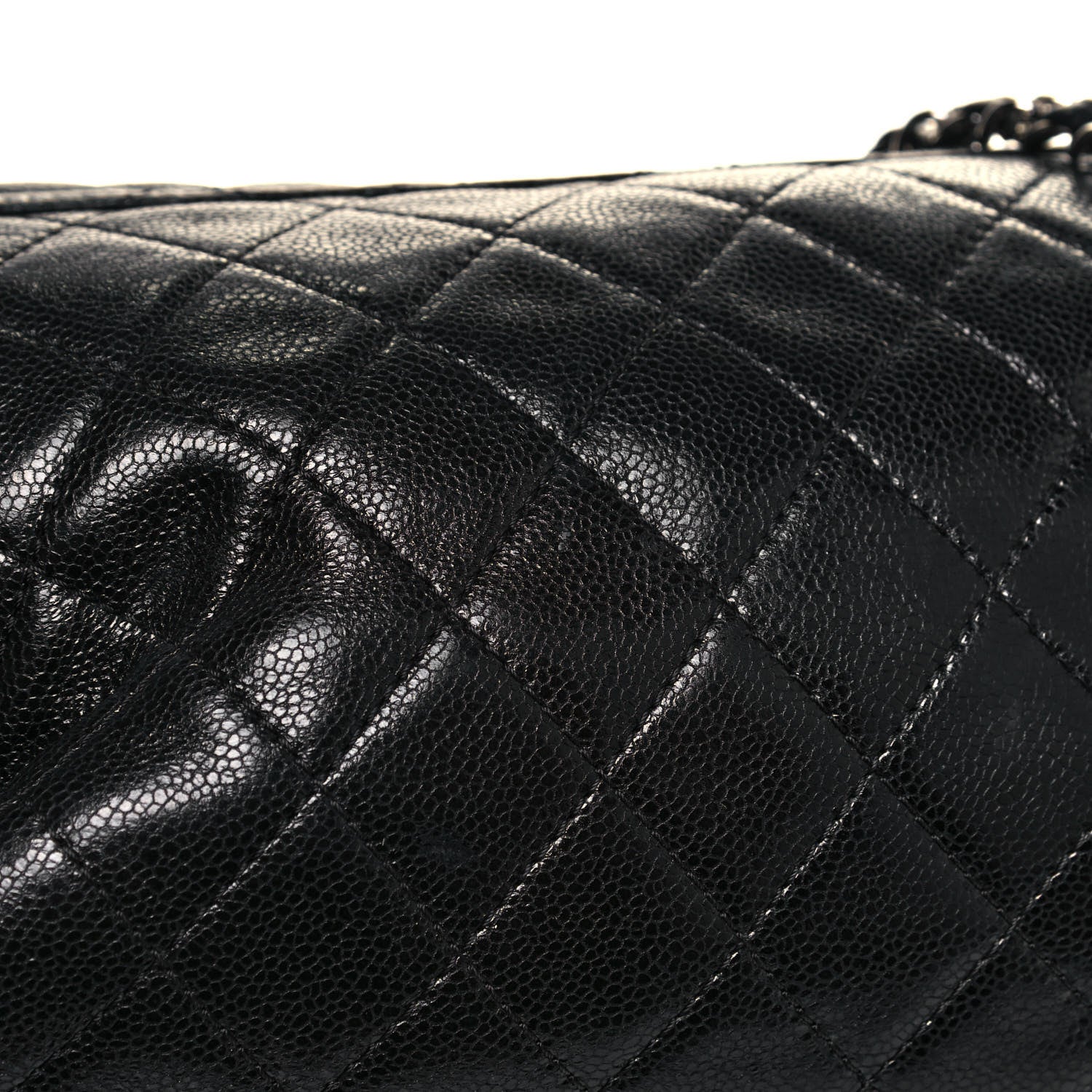 Chanel Caviar Quilted Timeless Accordion Flap Black 15 of 17