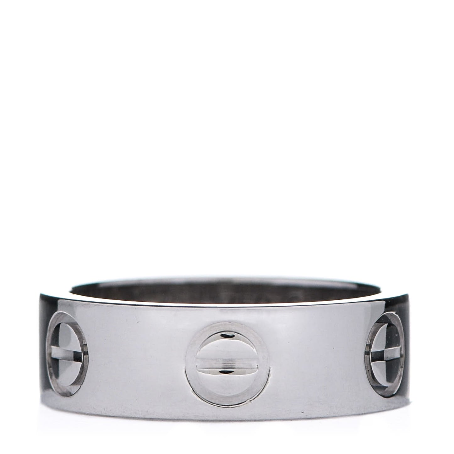 18K White Gold 5.5mm LOVE Ring 47 4