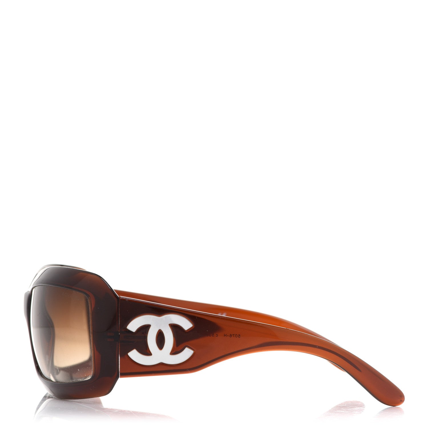 Chanel Mother of Pearl Sunglasses 5076-H Brown 3 of 7