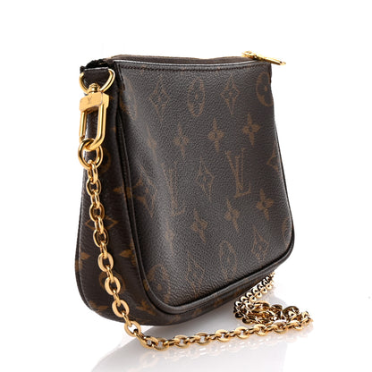 Louis Vuitton Monogram Multi Pochette Accessories Mini Pochette 2 of 9