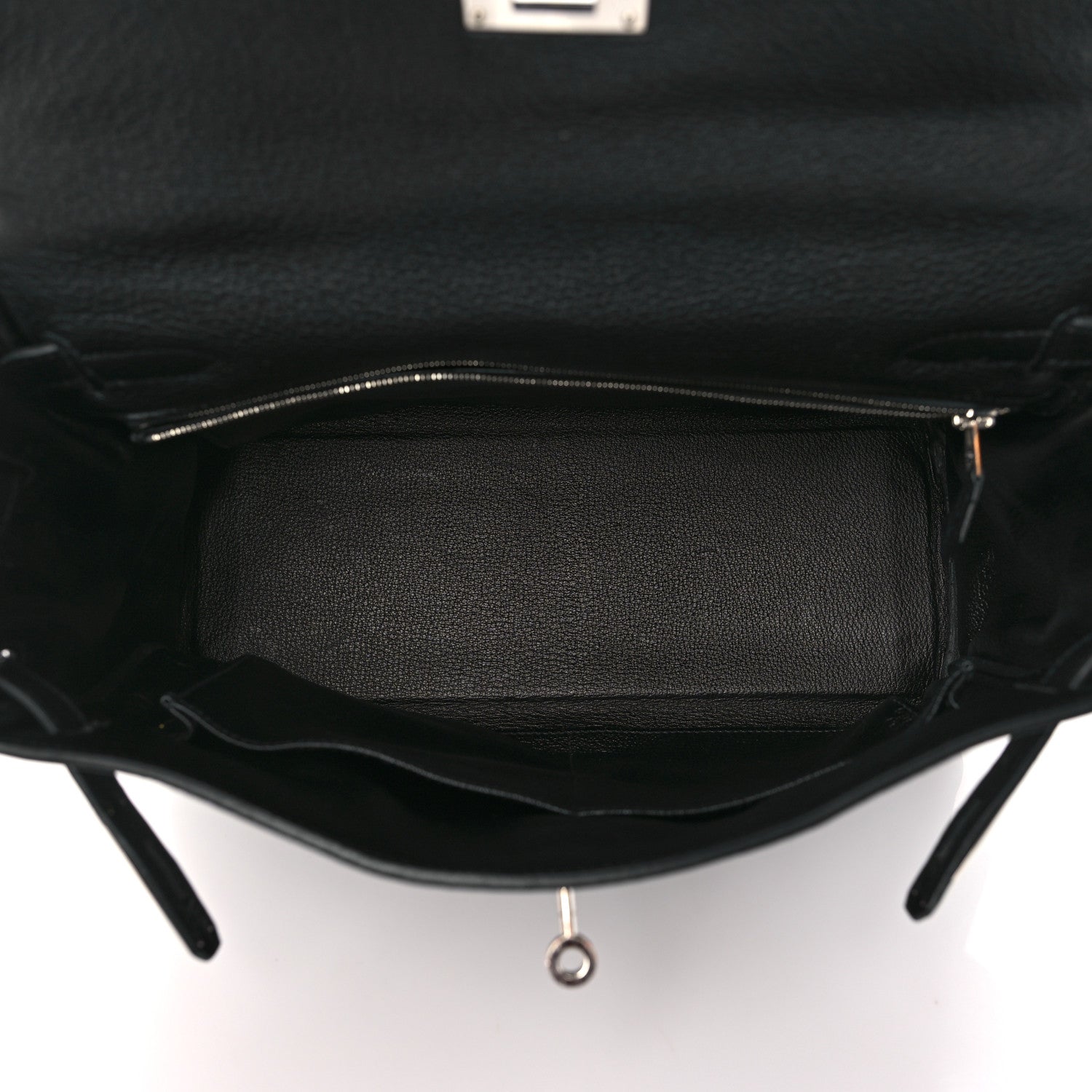 Hermes Taurillon Clemence Kelly Retourne 32 Black 5 of 9