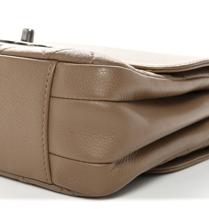 Chanel Caviar Quilted Mini All About Flap Bag Brown 9 of 9