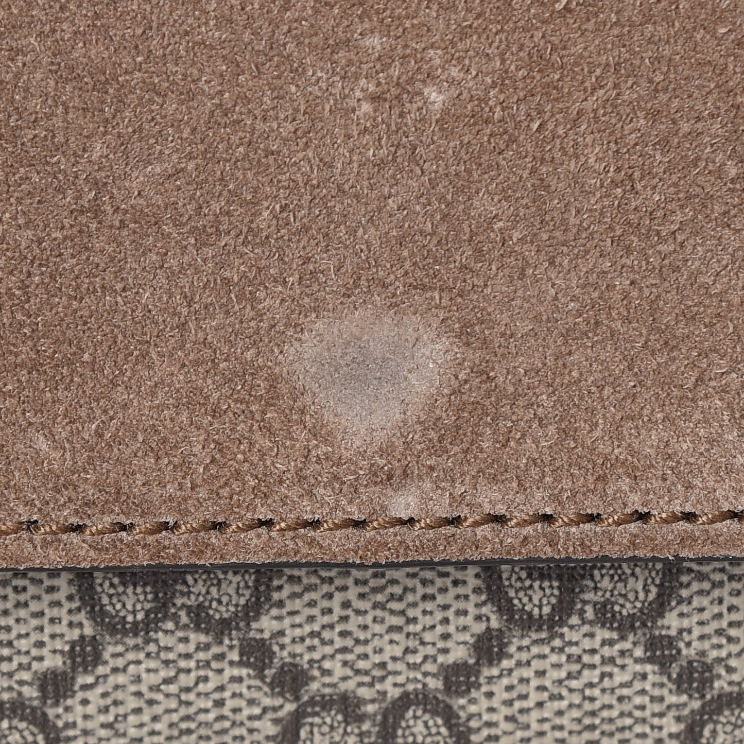 GG Supreme Monogram Small Dionysus Shoulder Bag Taupe