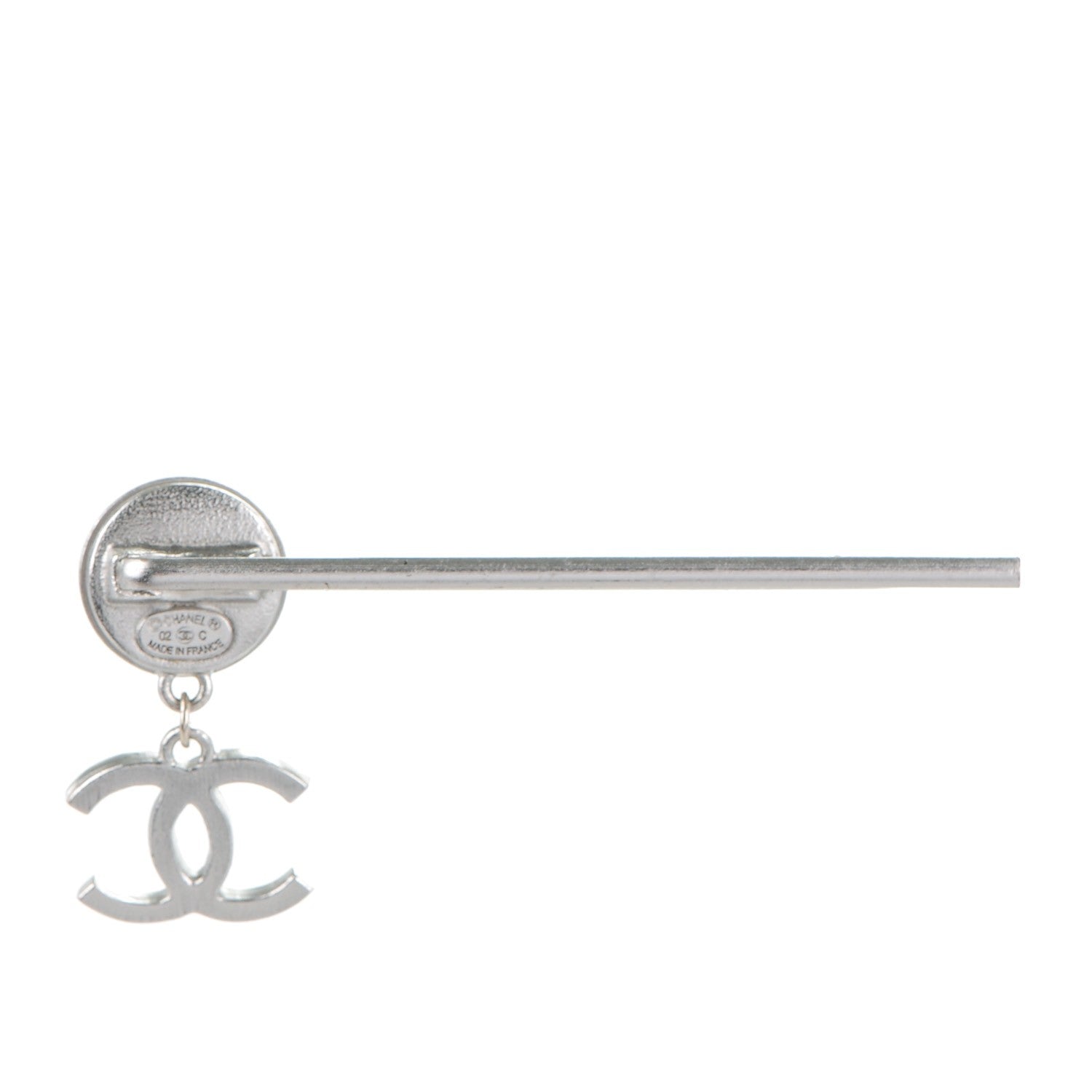 Chanel Crystal CC Hair Clip 3 of 4