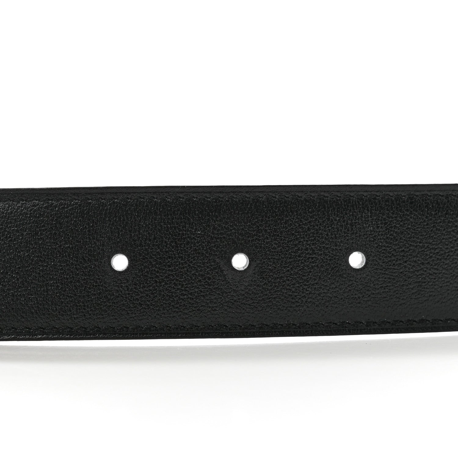 Hermes Togo Box 32mm Rider Belt 95 Black Etain 5 of 5