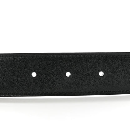 Hermes Togo Box 32mm Rider Belt 95 Black Etain 5 of 5