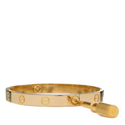 Cartier 18K Yellow Gold LOVE Bracelet 17 3 of 7