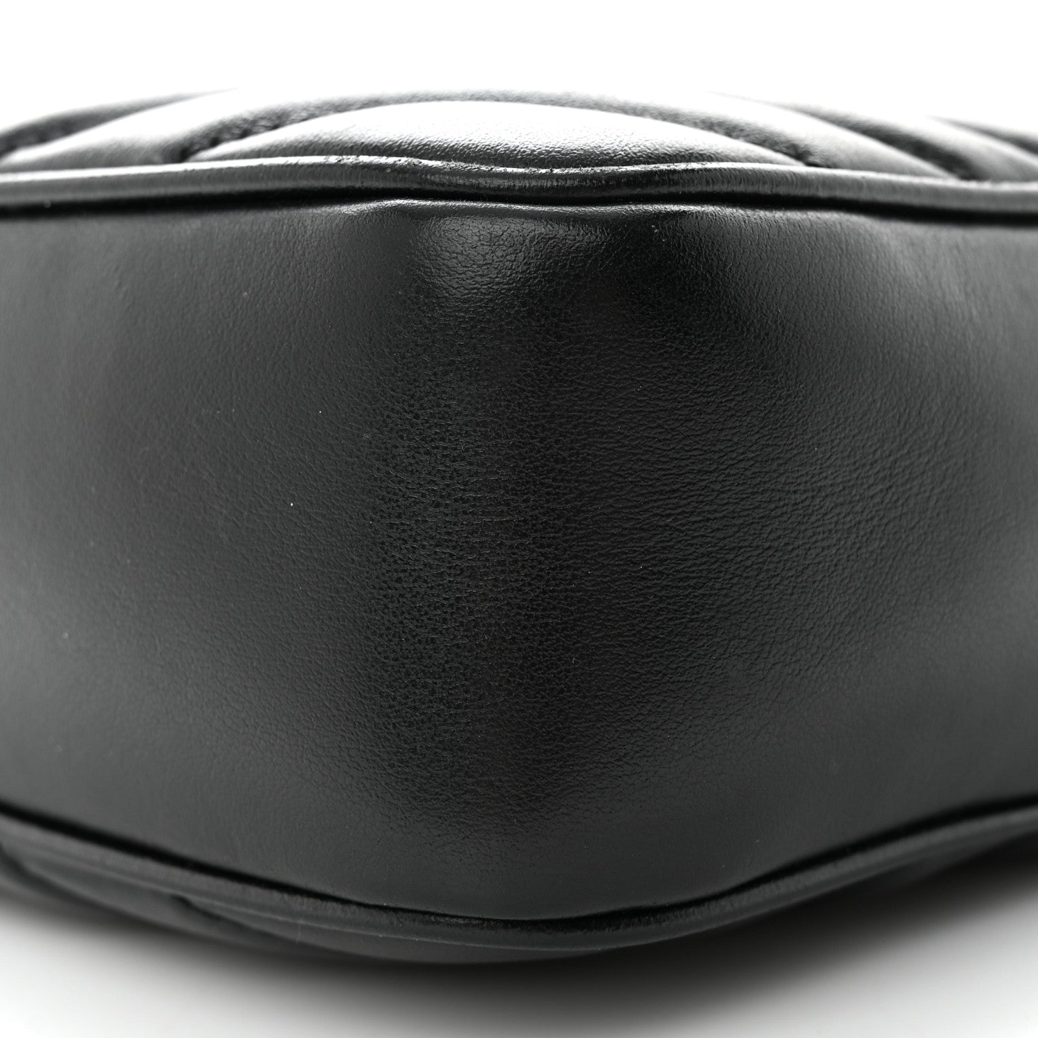 Saint Laurent Calfskin Matelasse Monogram Lou Camera Bag Black 10 of 14