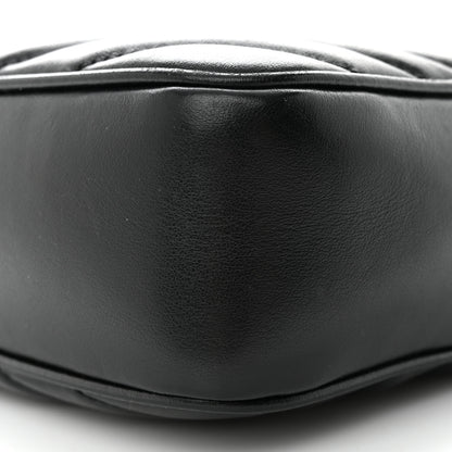 Saint Laurent Calfskin Matelasse Monogram Lou Camera Bag Black 10 of 14
