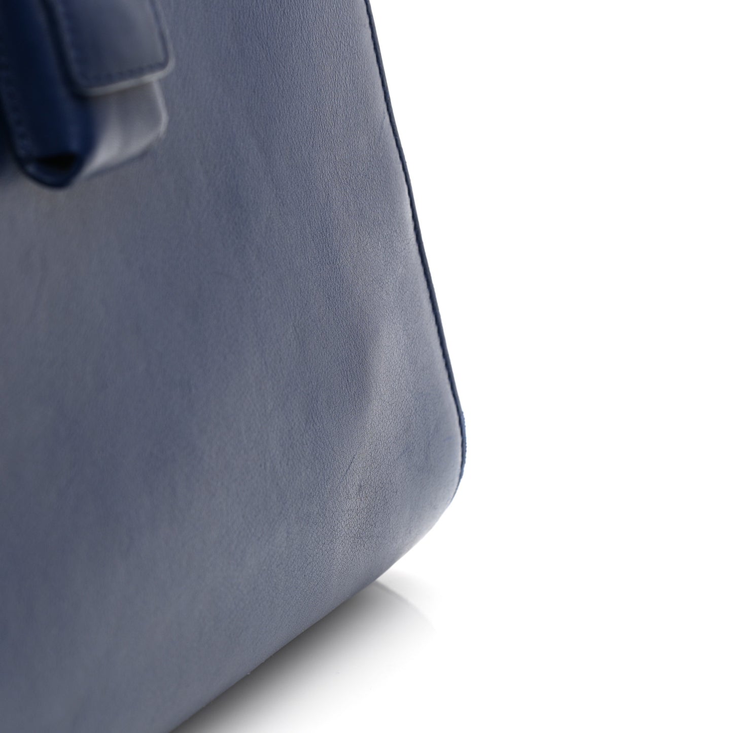 Calfskin Small Sac De Jour Marine