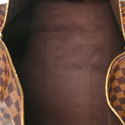 Louis Vuitton Damier Ebene Keepall Bandouliere 55 4 of 11