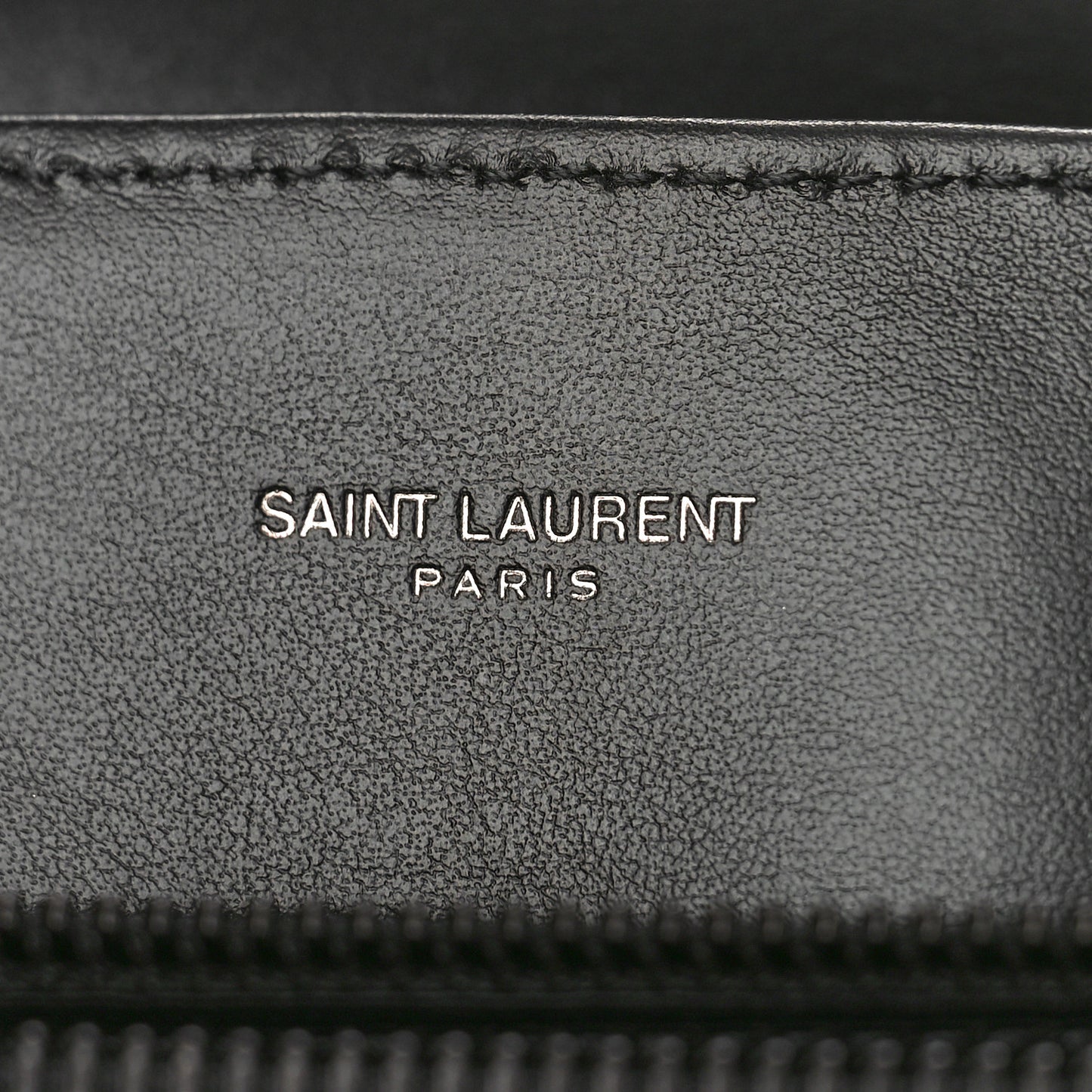 Calfskin Y Quilted Monogram Monochrome Medium Loulou Chain Satchel Black