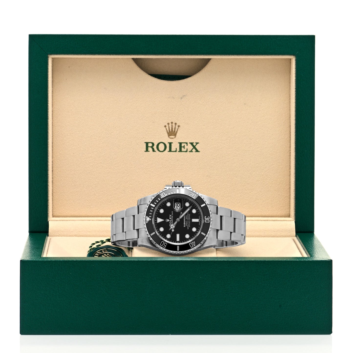 Stainless Steel 40mm Oyster Perpetual Submariner Date Watch Black 116610LN