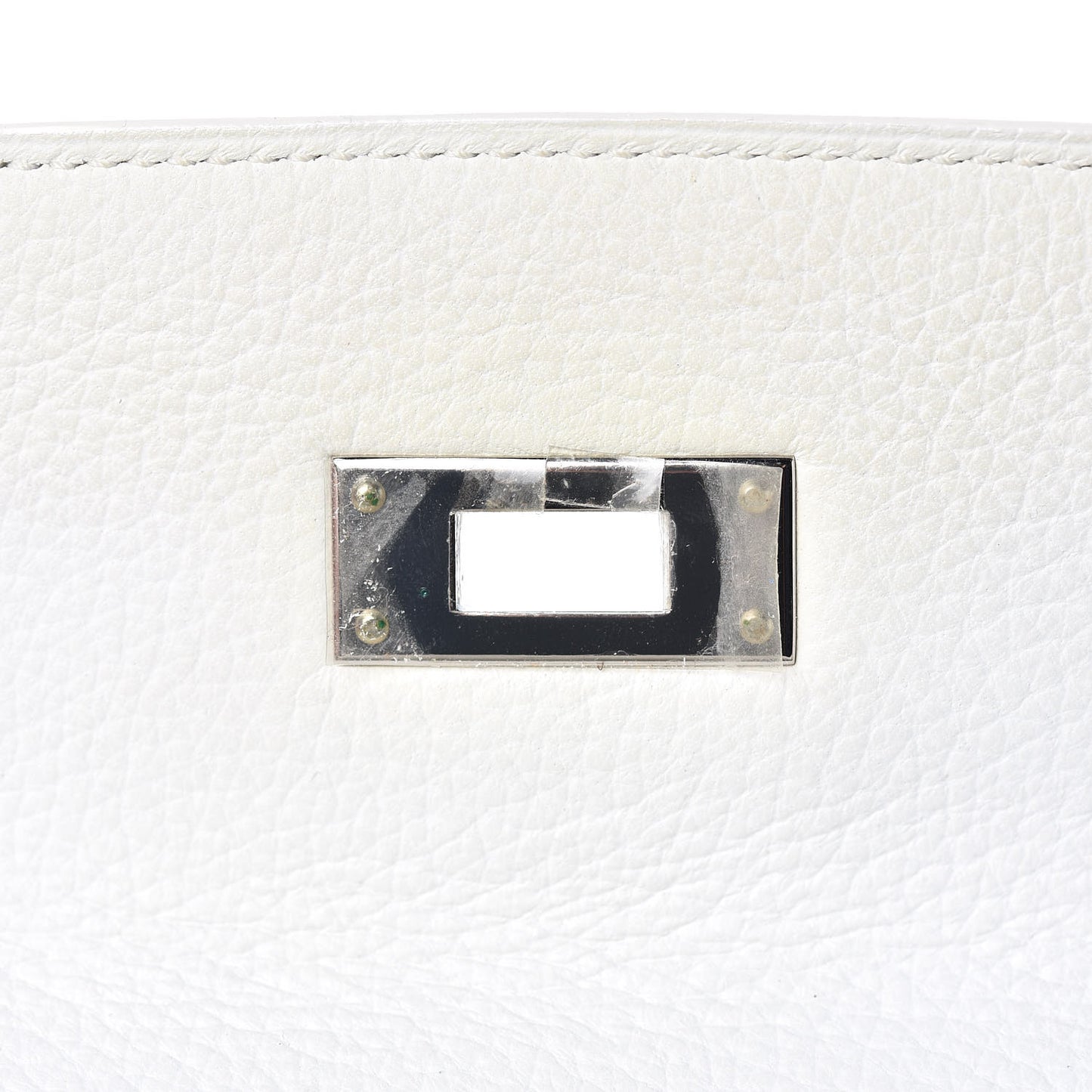 Taurillon Clemence Toile Kelly Retourne 32 White
