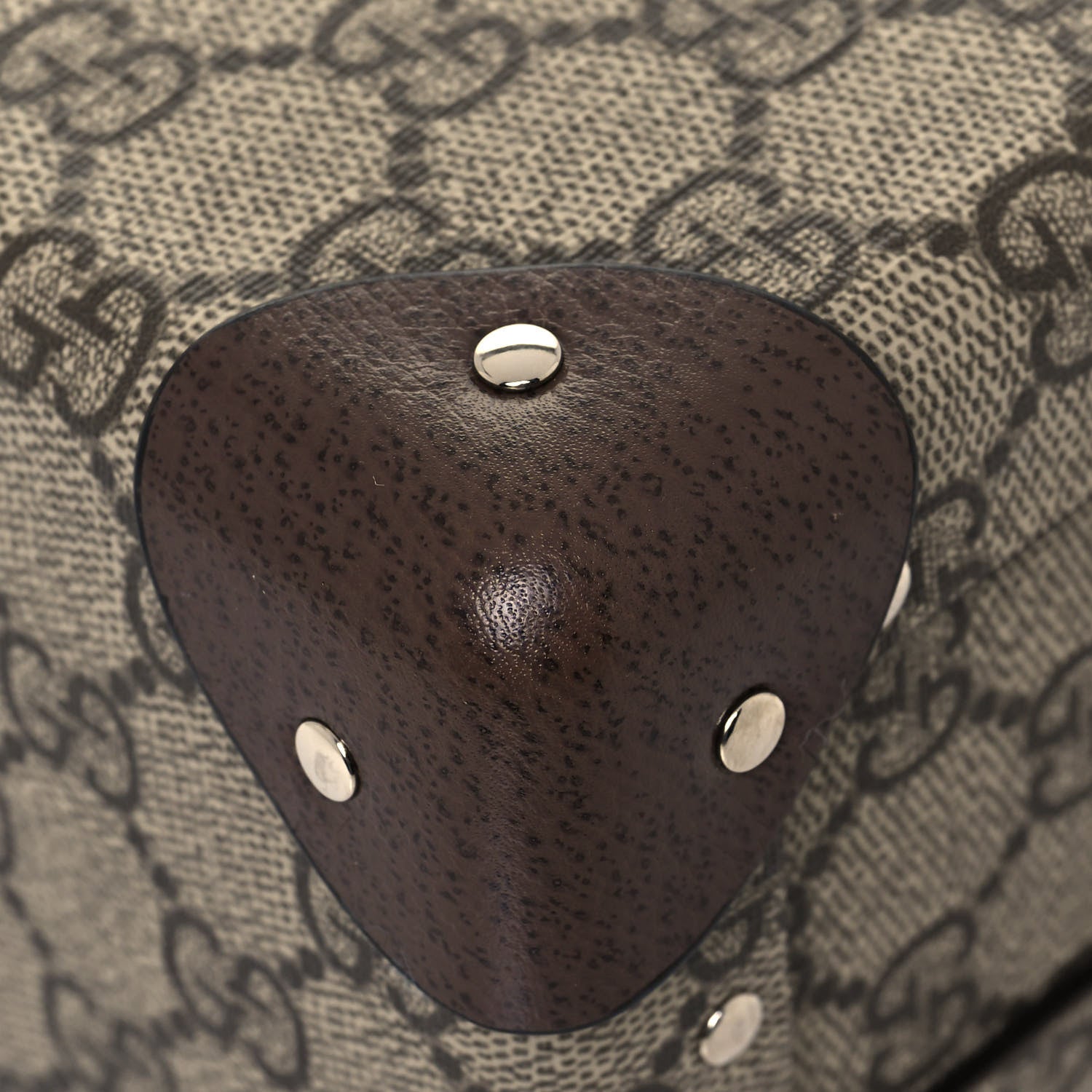 Gucci GG Supreme Monogram Globe-Trotter Beauty Case Brown 6 of 13