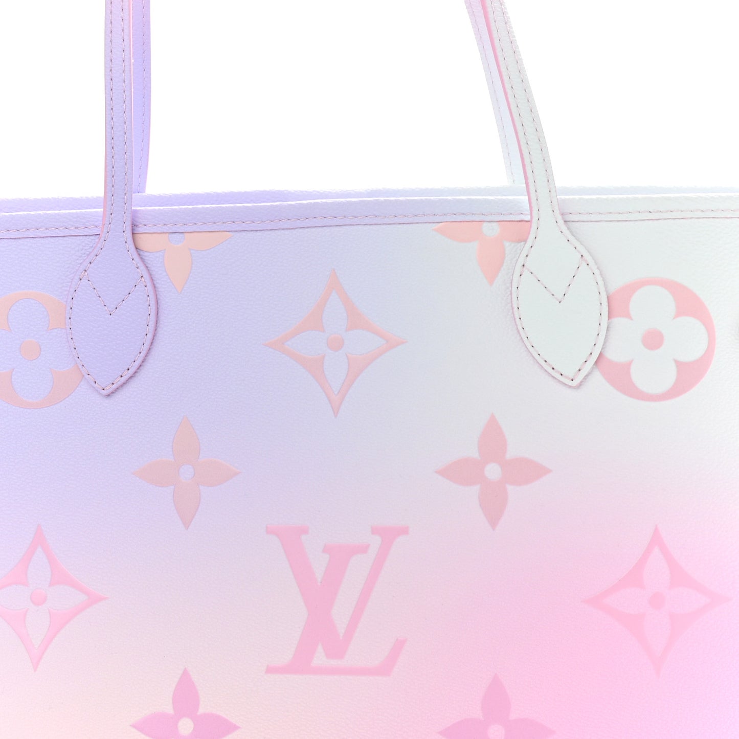 Monogram Giant Spring In The City Neverfull MM Sunrise Pastel