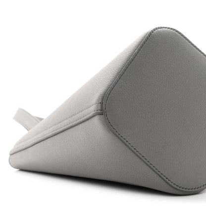 Loewe Soft Grained Calfskin Mini Pebble Bucket Bag Pearl Grey 8 of 10