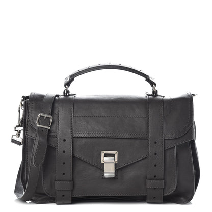 Proenza Schouler Lambskin Medium PS1 Satchel Pepe 1 of 10