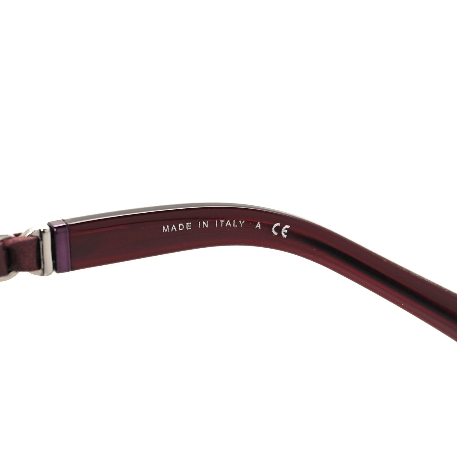 Chanel Metal Calfskin Round Chain Sunglasses 4265-Q Brown 6 of 7