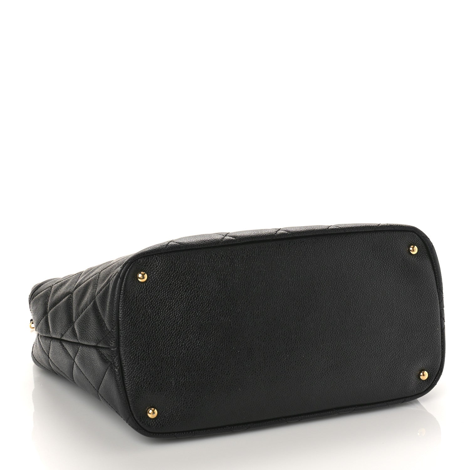 Chanel Caviar Quilted Timeless CC Soft Tote Black 4 of 10