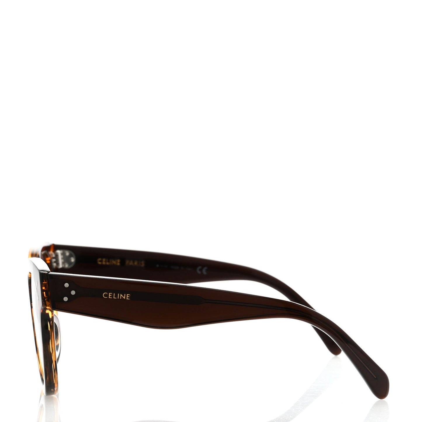 Acetate Round Sunglasses CL4003IN Tortoise