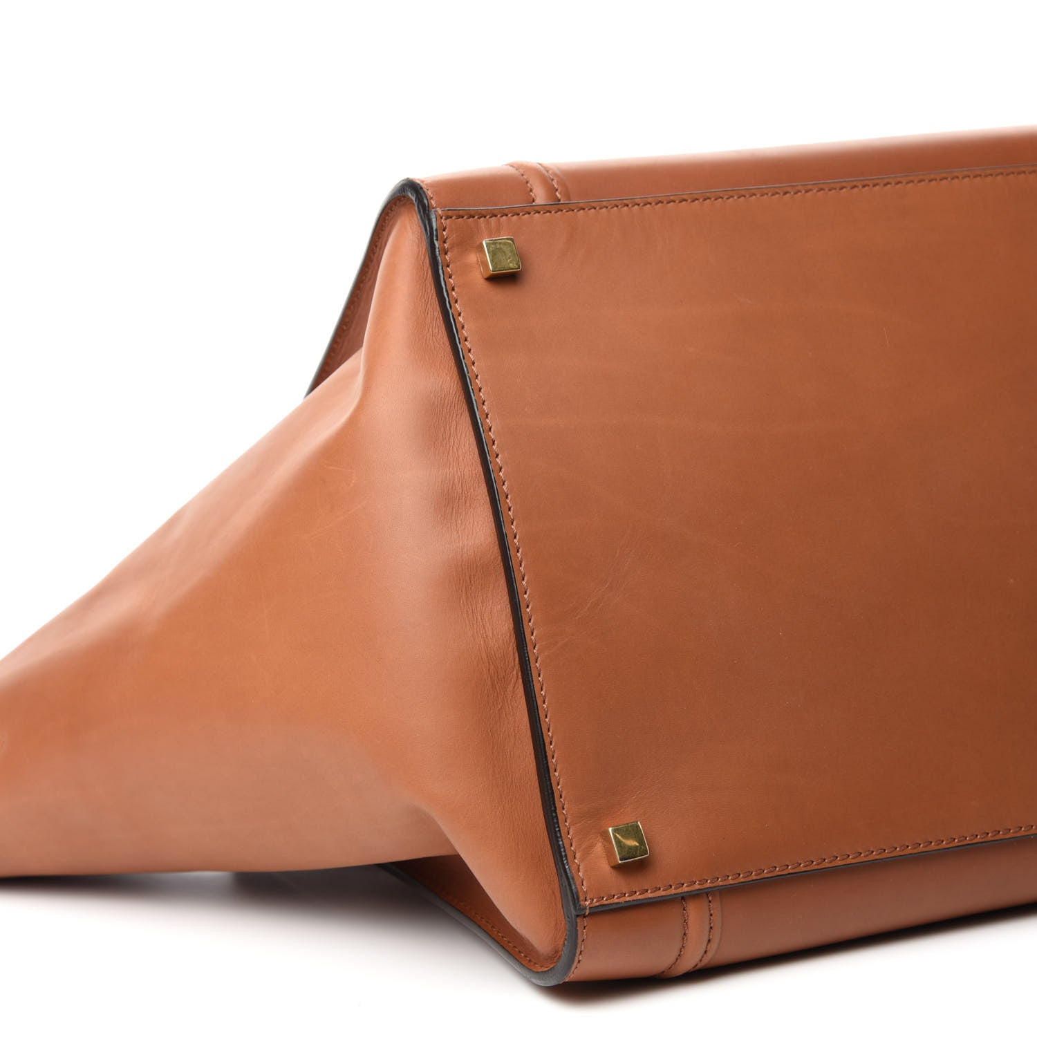 Celine Natural Calfskin Medium Phantom Luggage Tan 6 of 10
