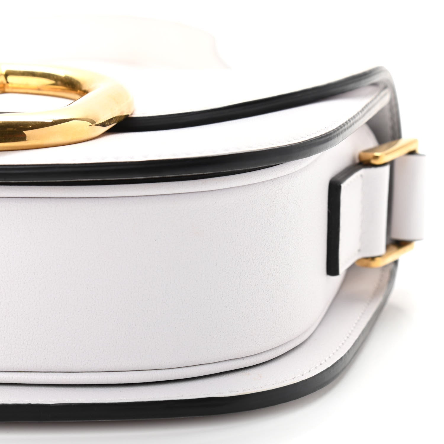 Valentino Garavani Smooth Calfskin Supervee Shoulder Bag Optic White 9 of 11