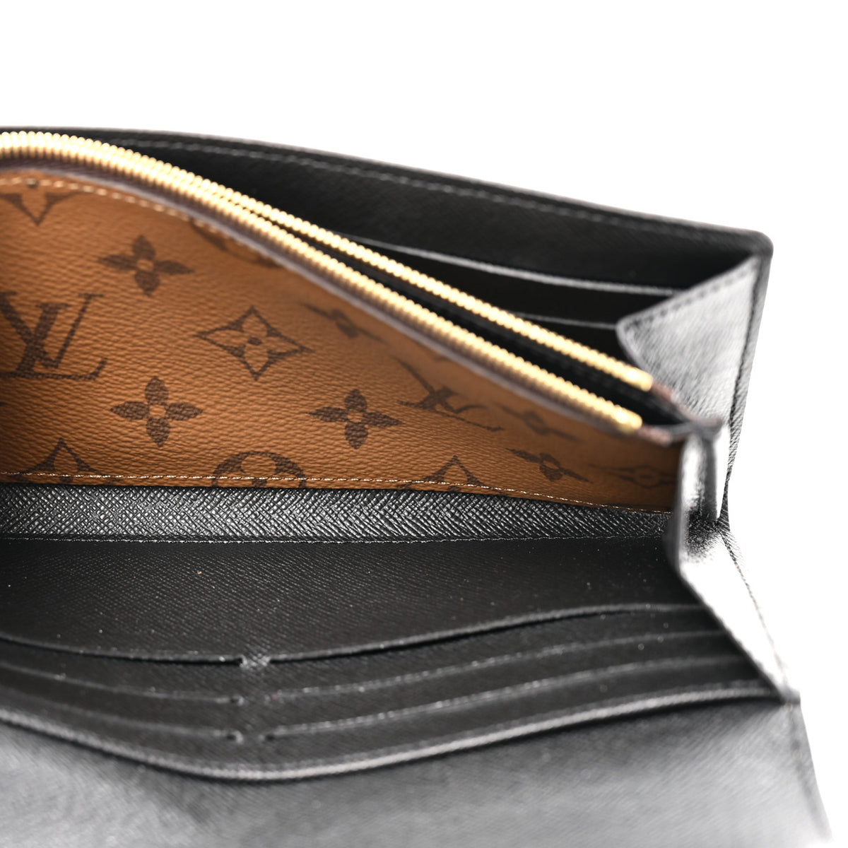 Reverse Monogram Giant Sarah Wallet