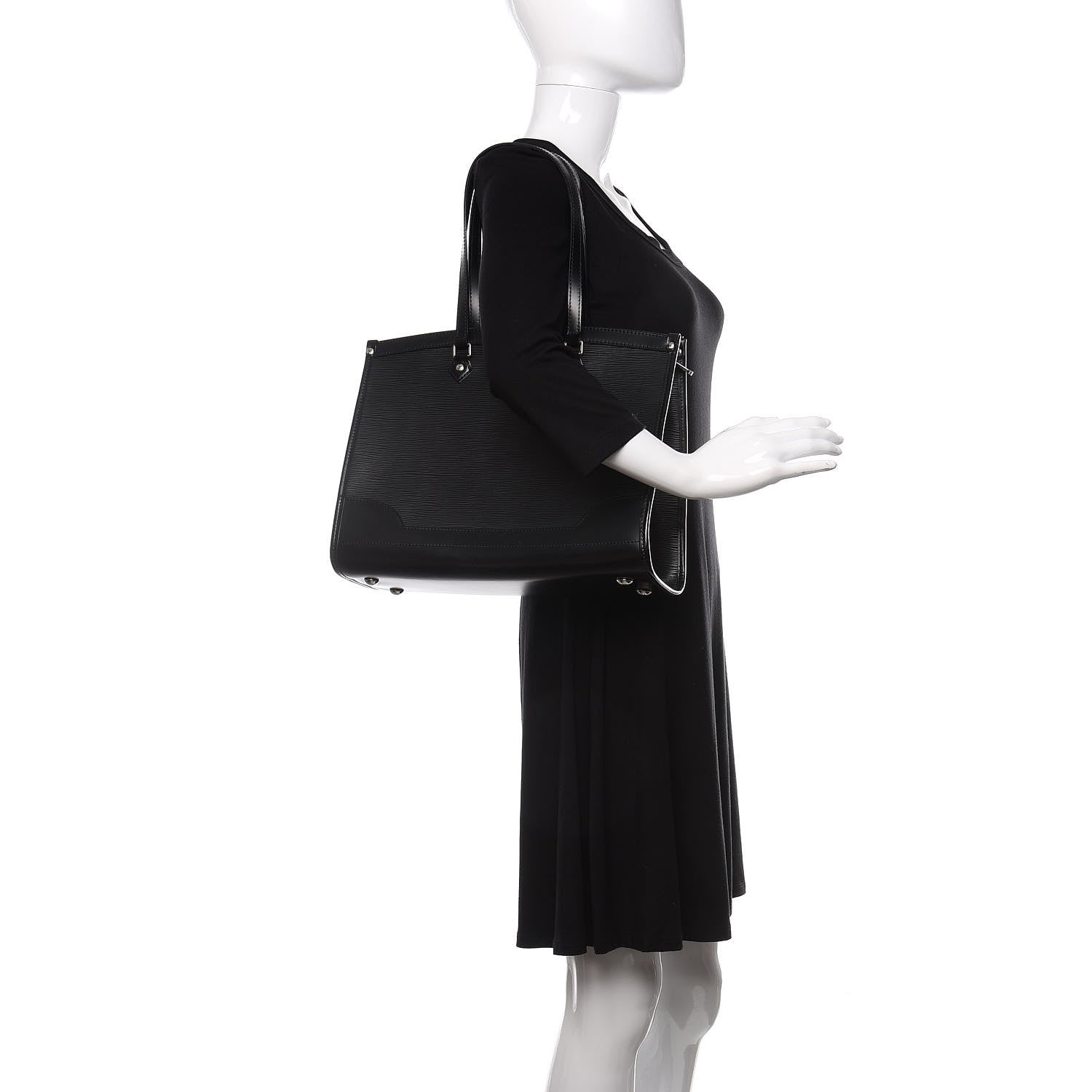 Louis Vuitton Epi Madeleine GM Black 2 of 10