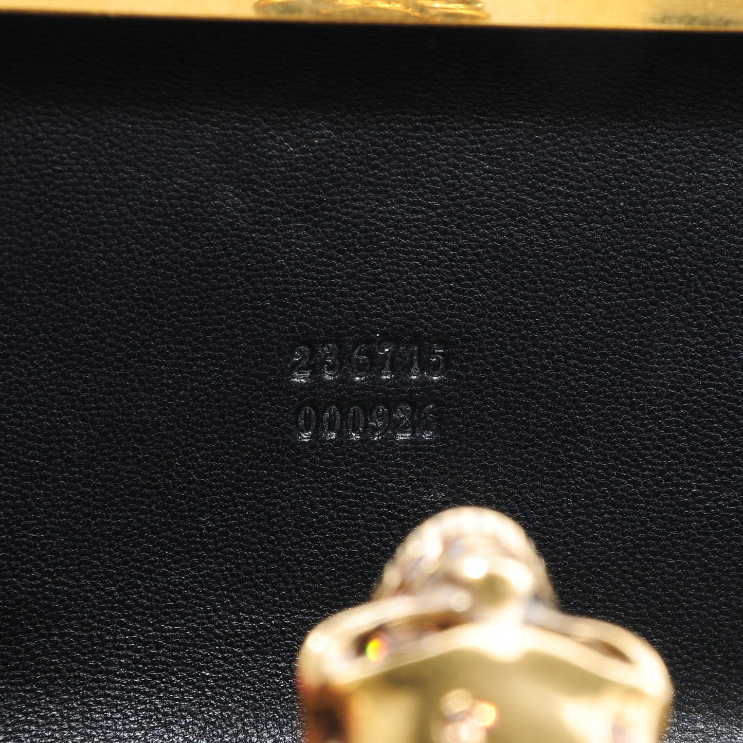 Leather Fringe Crystal Skull Box Clutch Black