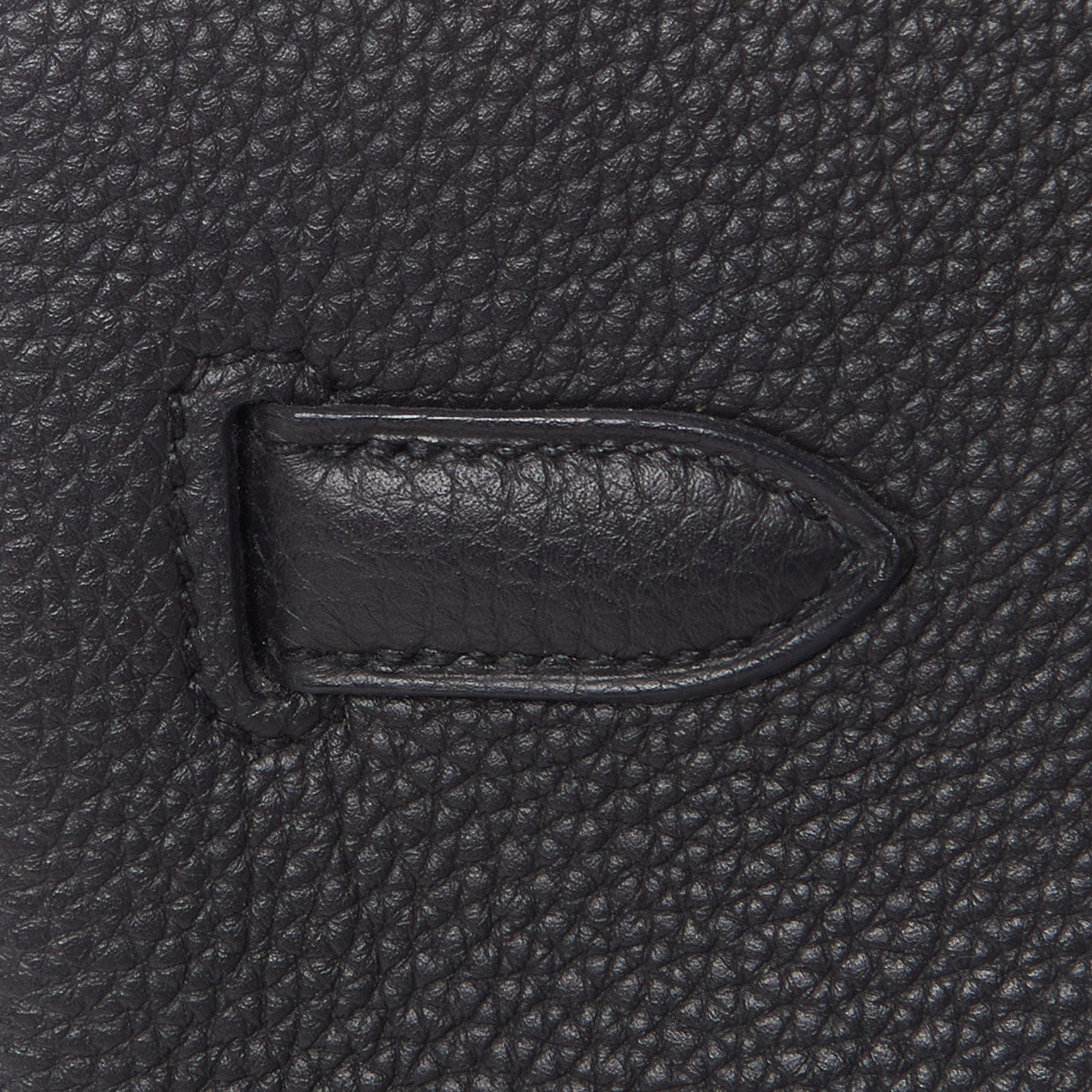 Hermes Togo Verso Birkin 35 Black Bleu Agate 12 of 31