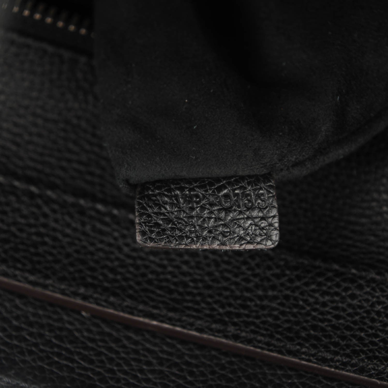 Celine Drummed Calfskin Mini Luggage Black 7 of 7