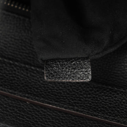 Celine Drummed Calfskin Mini Luggage Black 7 of 7