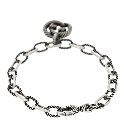 Gucci Sterling Silver Interlocking G Charm Bracelet 2 of 3