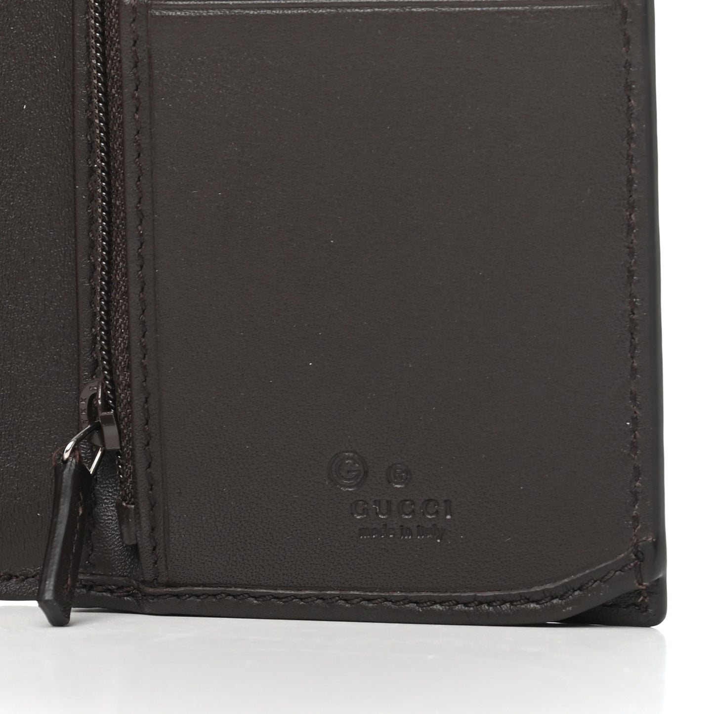 Microguccissima Bi-Fold Organizer Wallet Testa di Moro